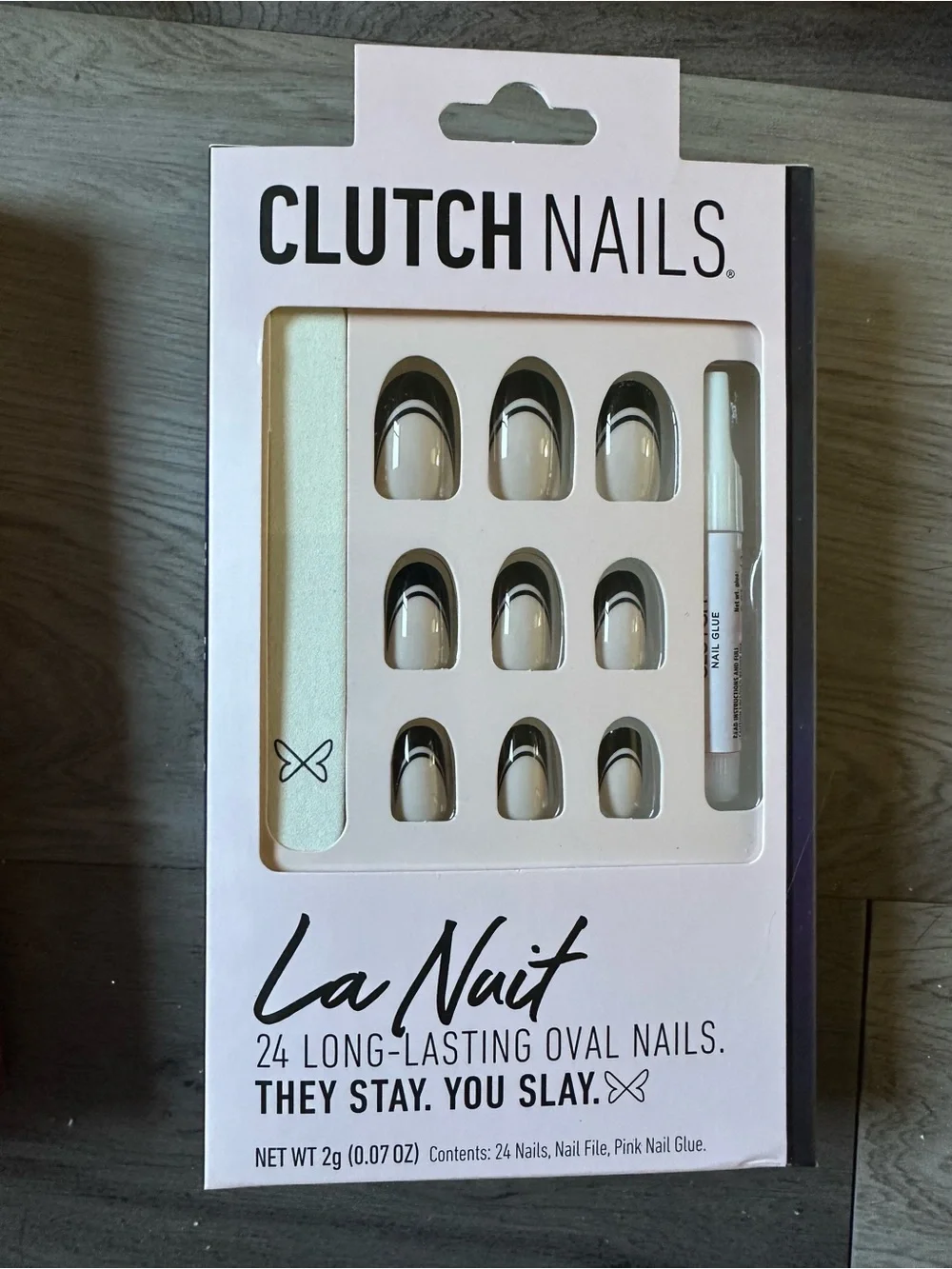 Press-On Nails - Candy Apple Red, Electric Blue, Neutral & Silver Styles